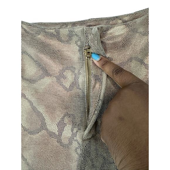 Mother Gold Slither The High Waisted Seamless Looker Ankle Pants Size 28 - Picture 8 of 15